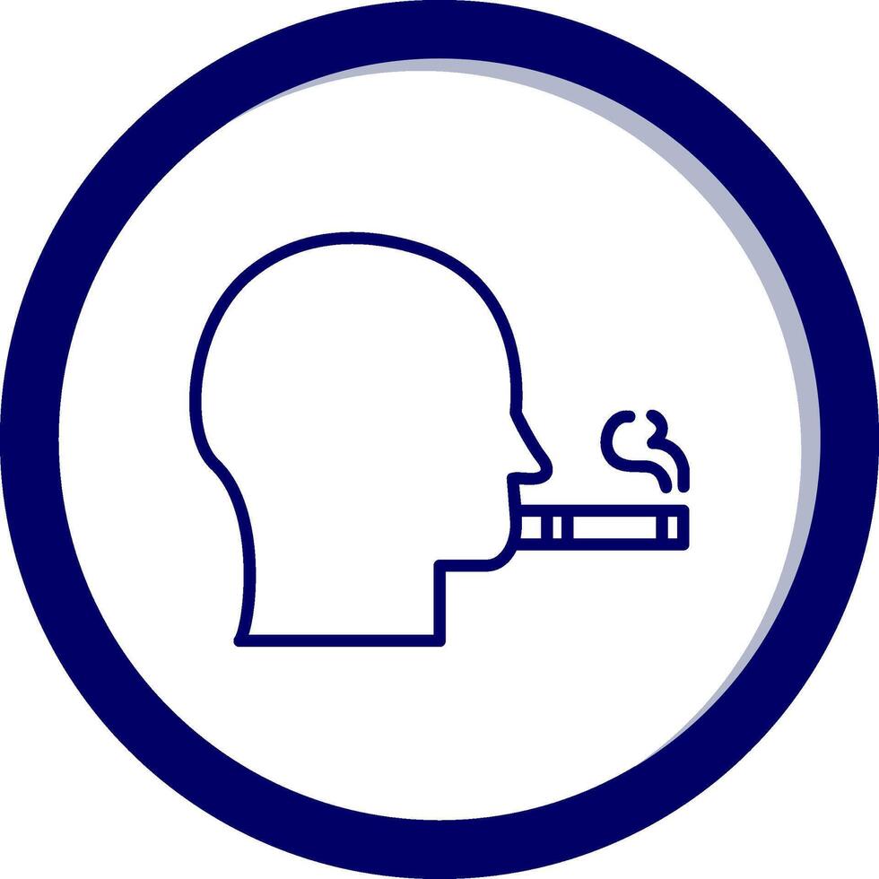 Rauchen-Vektor-Symbol vektor