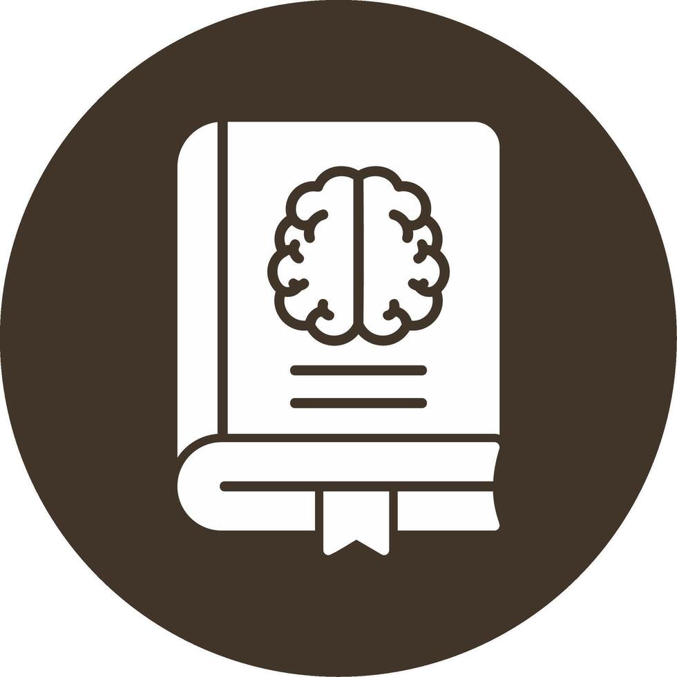 neurologi bok vektor ikon