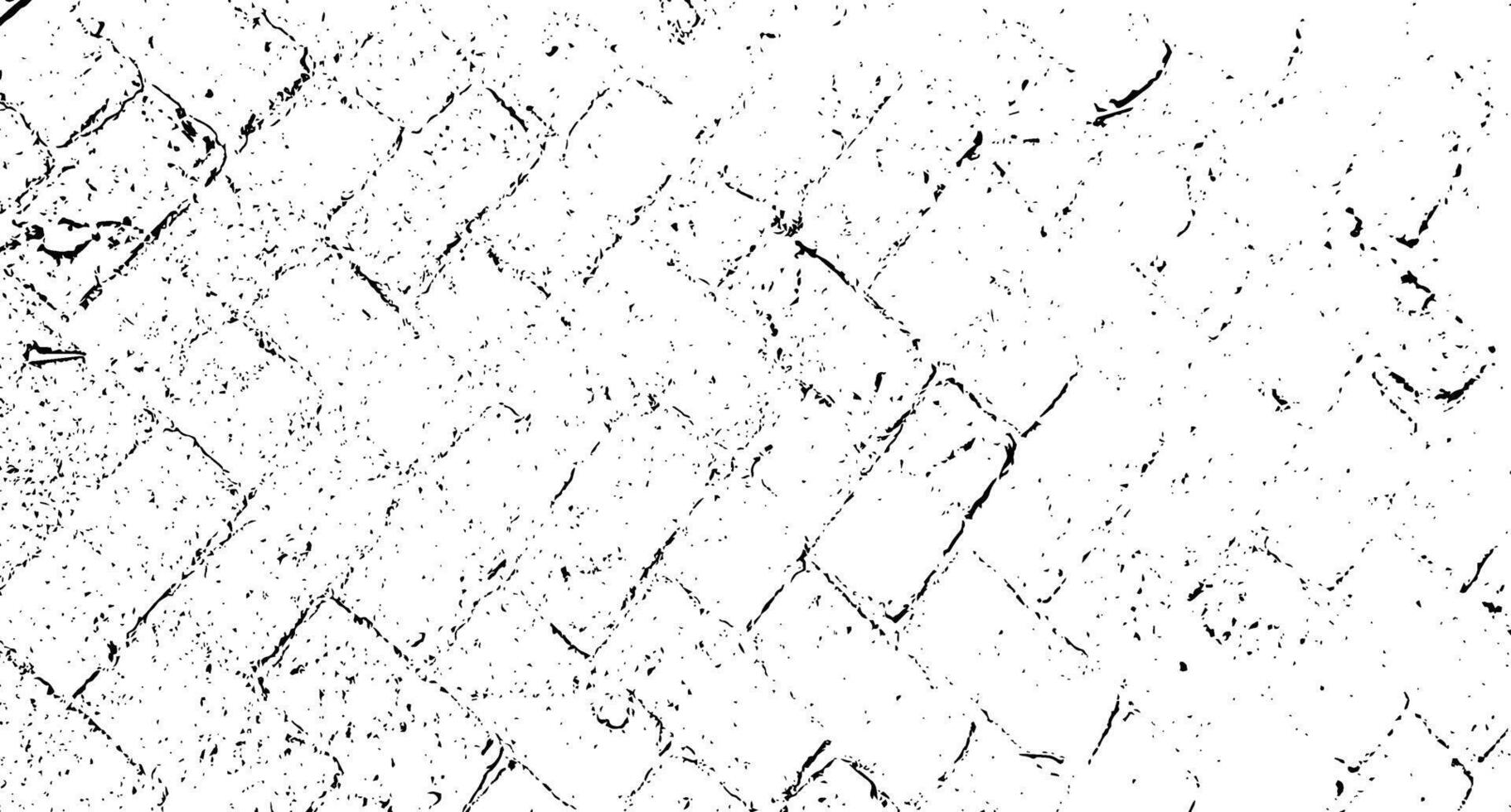 ein schwarz und Weiß Zeichnung von ein Backstein Wand, ein einstellen von vier anders Backstein Wände, vier anders Typen von Backstein Pflasterung Steine, Jahrgang Backstein Mauer Vektor, vektor