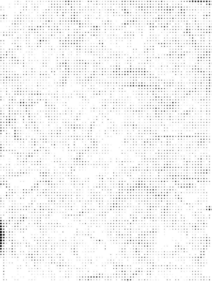 svart och vit halvton textur bakgrund, en svart och vit halvton mönster med prickar, abstrakt halvton punkt vektor