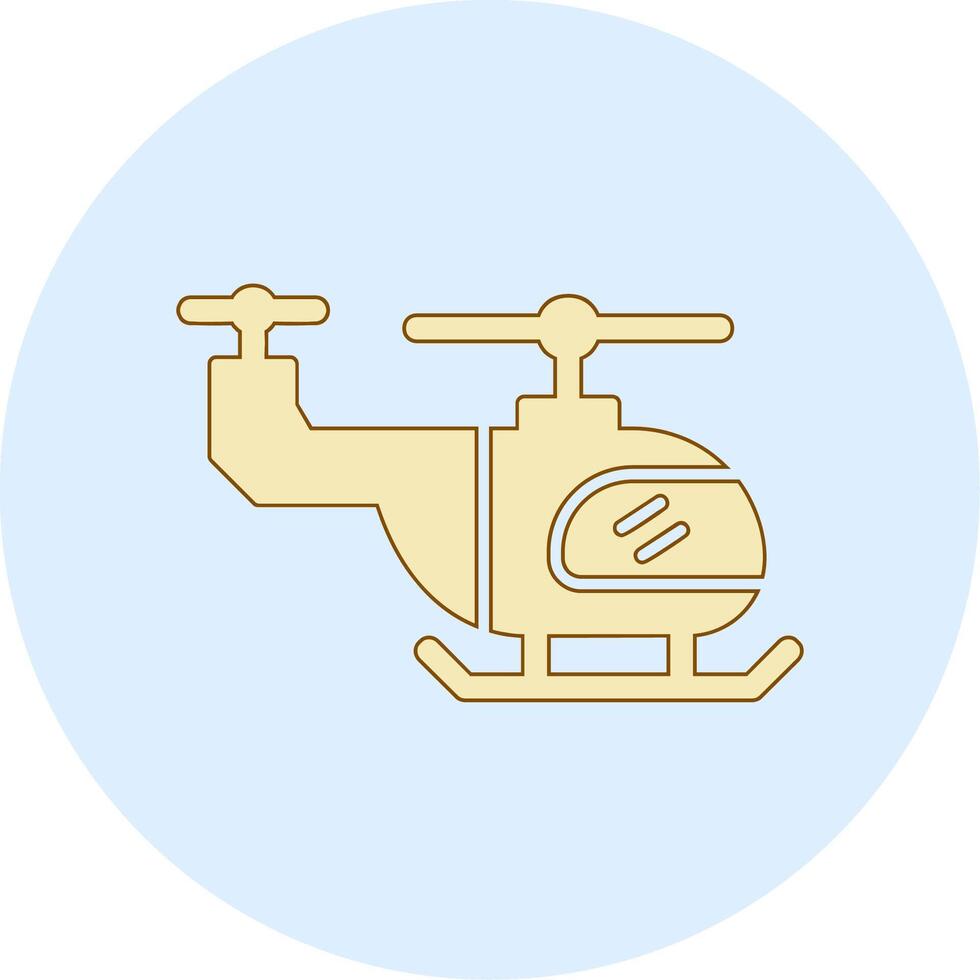 Hubschrauber-Vektor-Symbol vektor