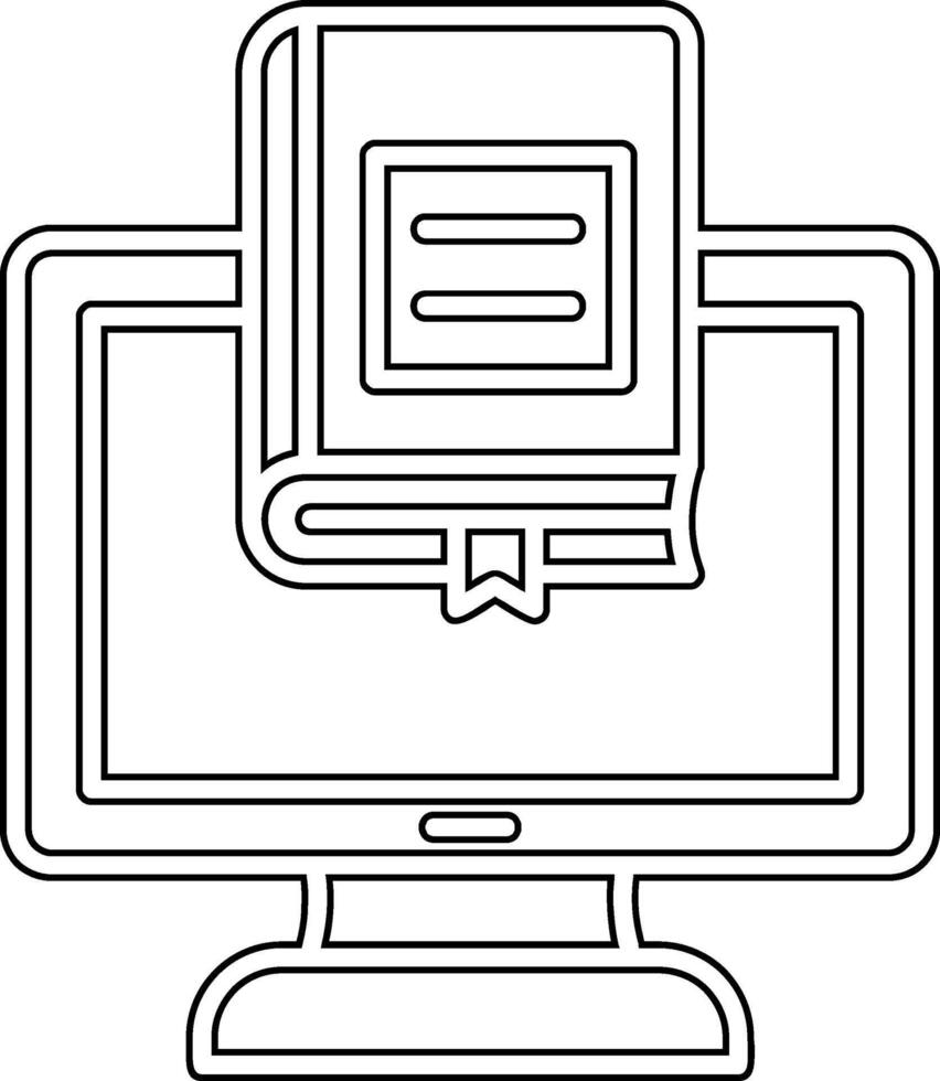 uppkopplad bibliotek vektor ikon