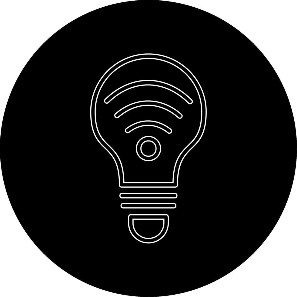 smart Glödlampa vektor ikon
