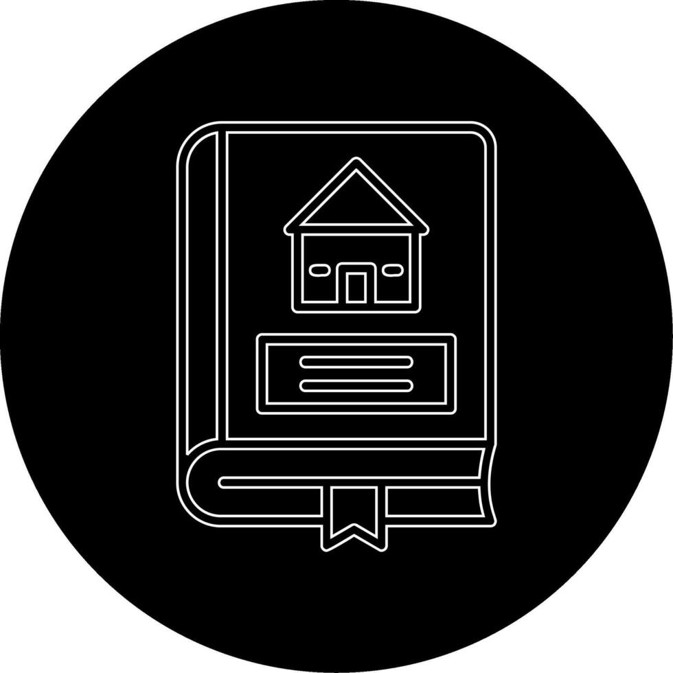 die Architektur Buch Vektor Symbol