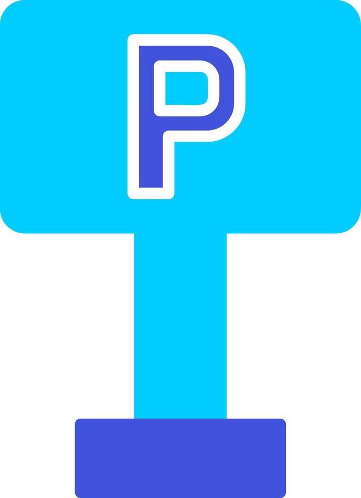 parkering tecken vektor ikon