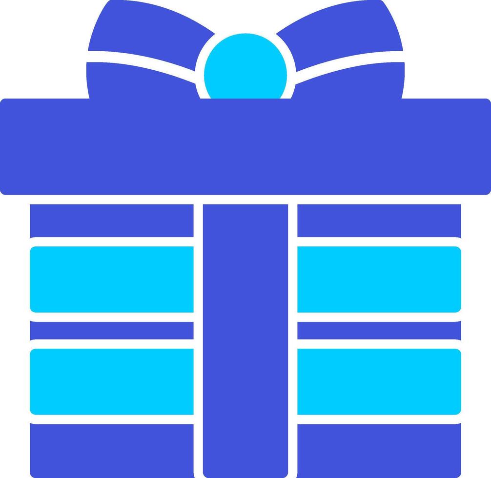 Geschenkbox-Vektorsymbol vektor