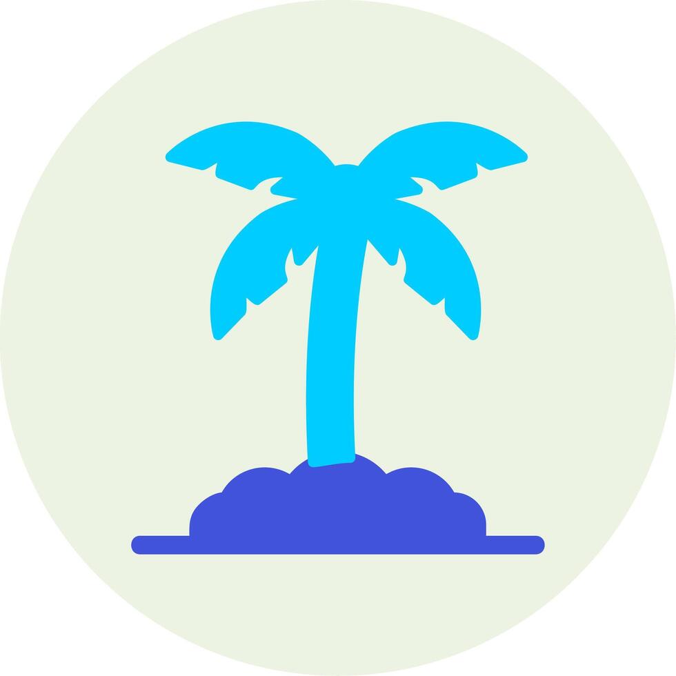 Palme Blatt Vektor Symbol