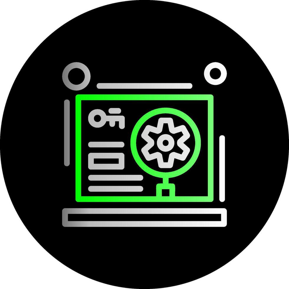 Stichwort Optimierung Dual Gradient Kreis Symbol vektor