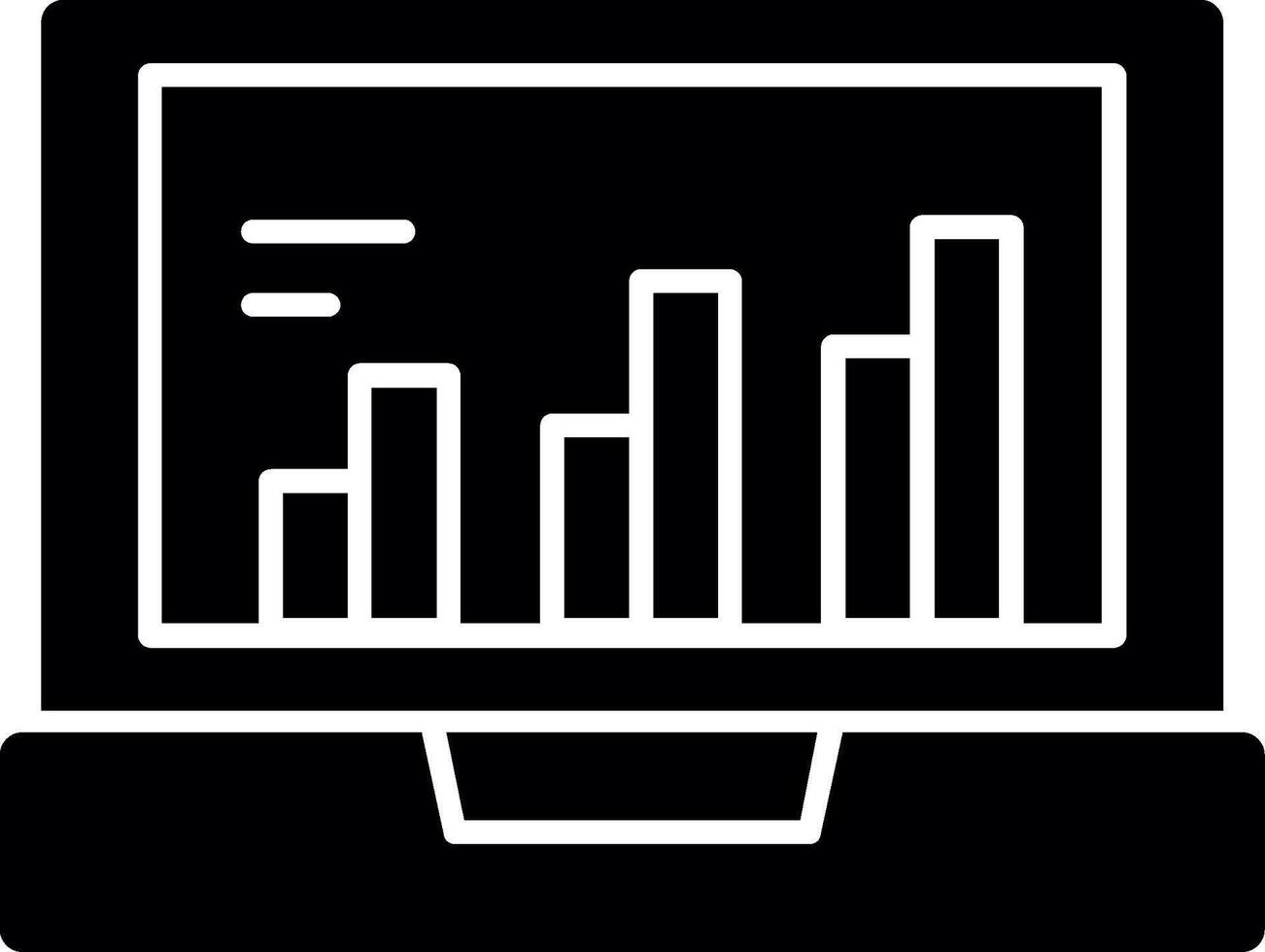 Fernbedienung Arbeit Befriedigung Glyphe Symbol vektor