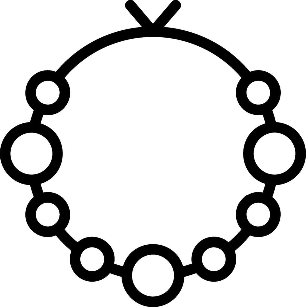 Symbol für die Armbandlinie vektor