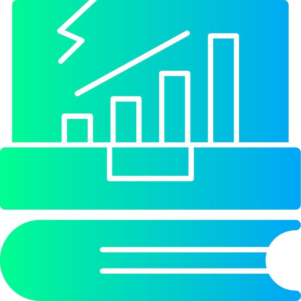 As Wahnsinn solide multi Gradient Symbol vektor