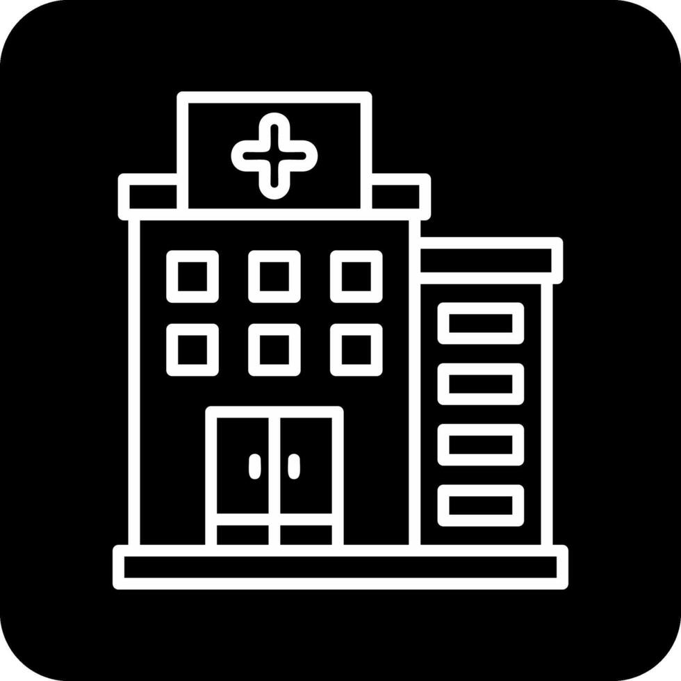 sjukhus vektor ikon