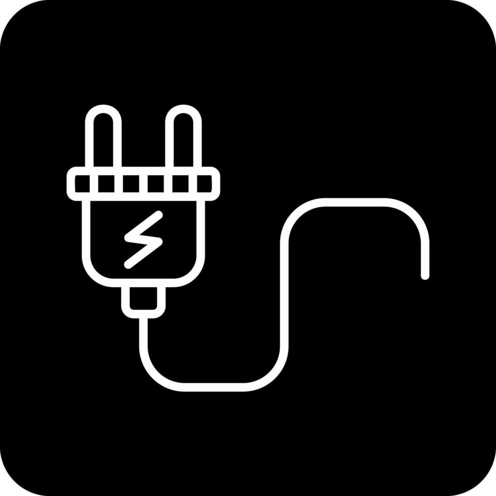 Plug-Vektor-Symbol vektor