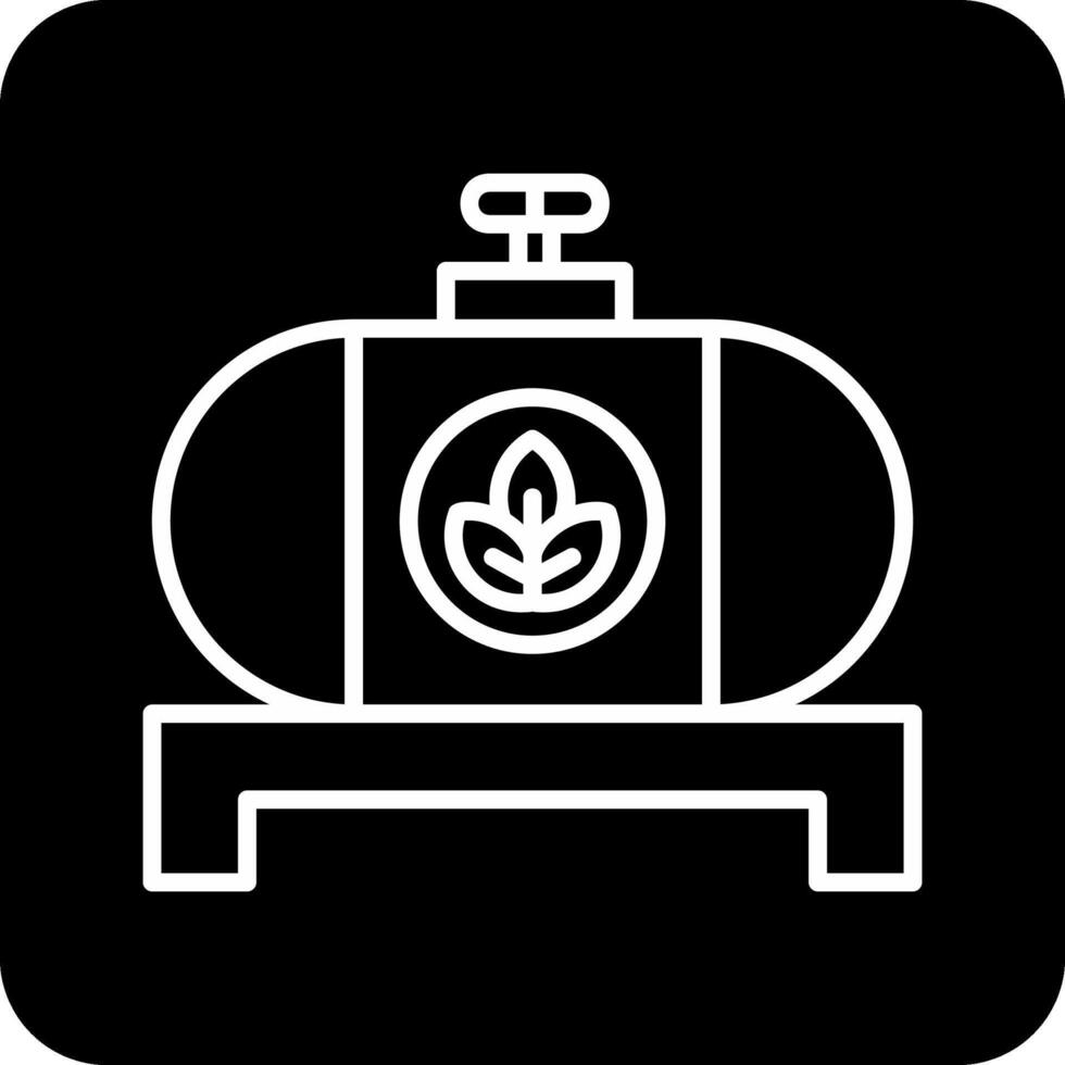 Treibstoff Panzer Vektor Symbol