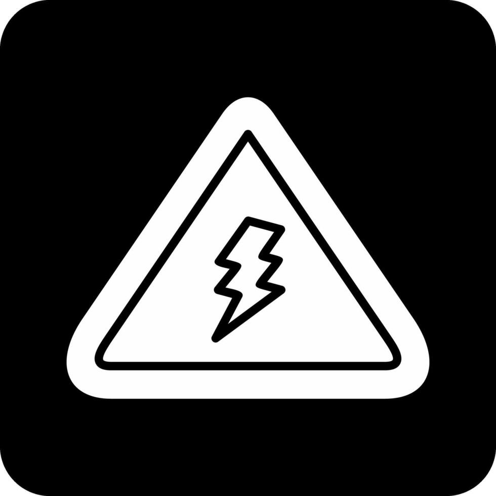 elektrisch Achtung Zeichen Vektor Symbol