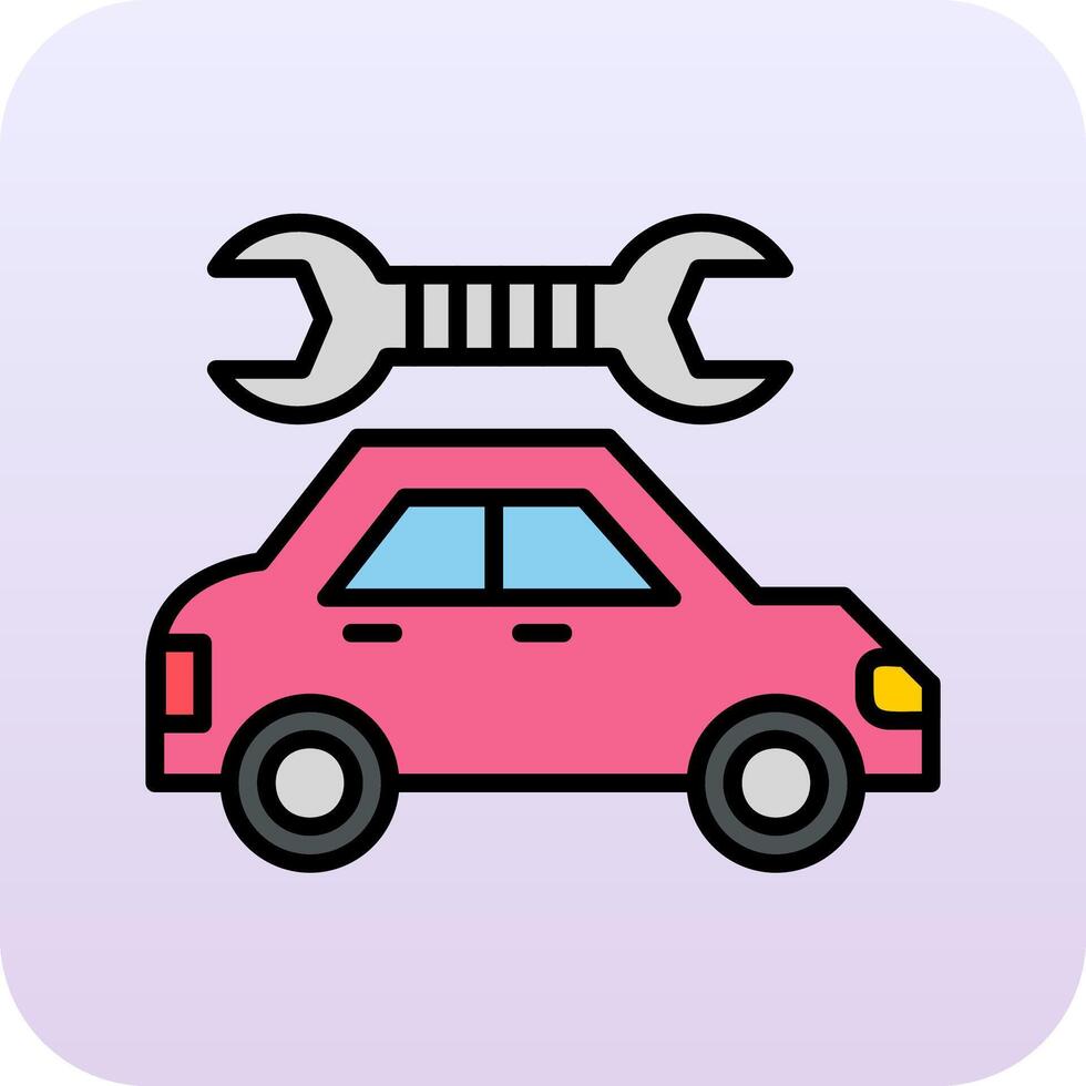 Auto Instandhaltung Vektor Symbol