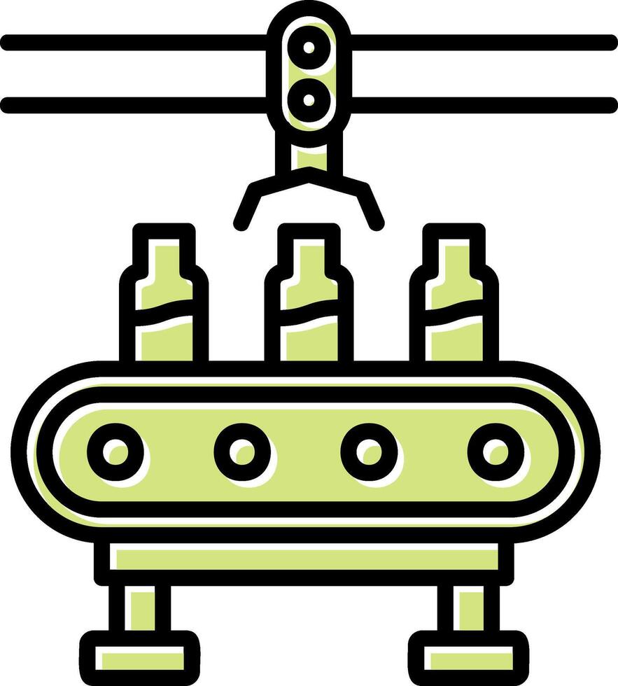 Wasser Fabrik Vektor Symbol