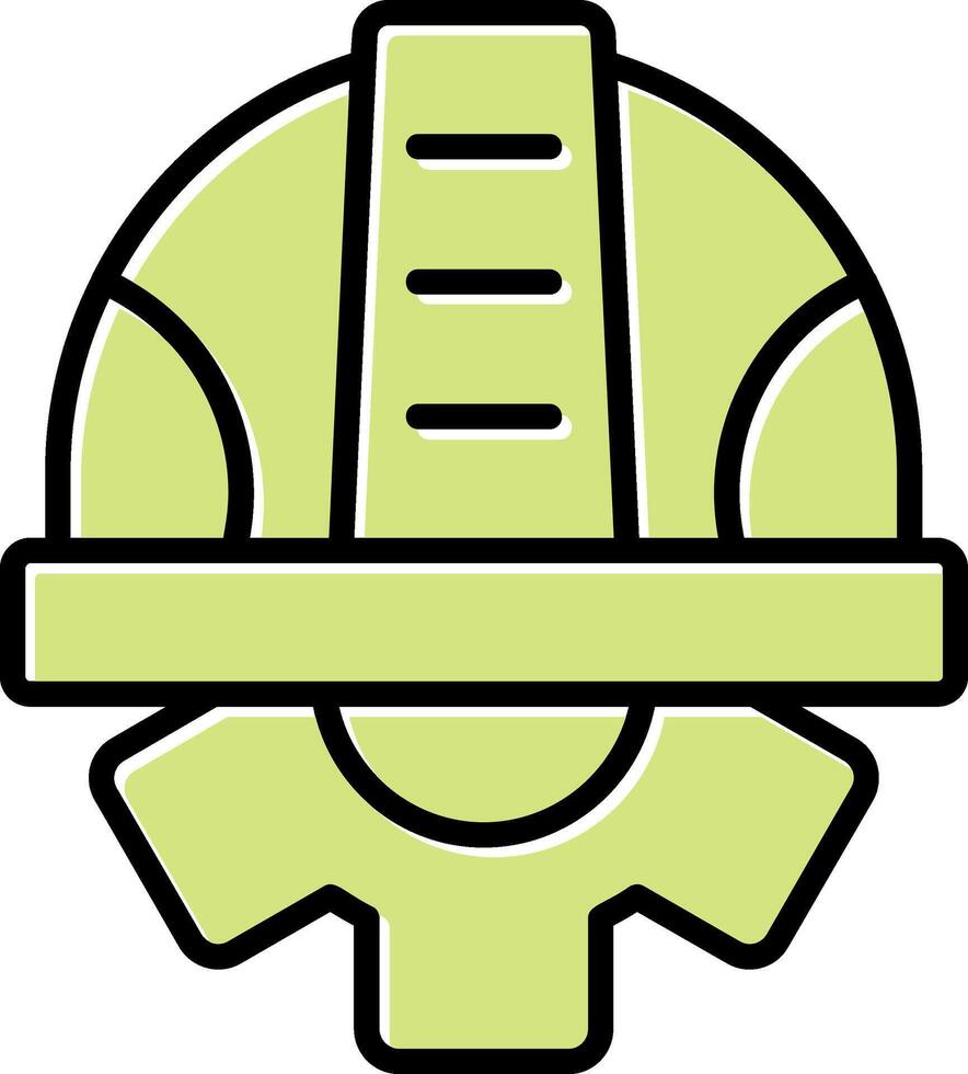 Helm-Vektor-Symbol vektor