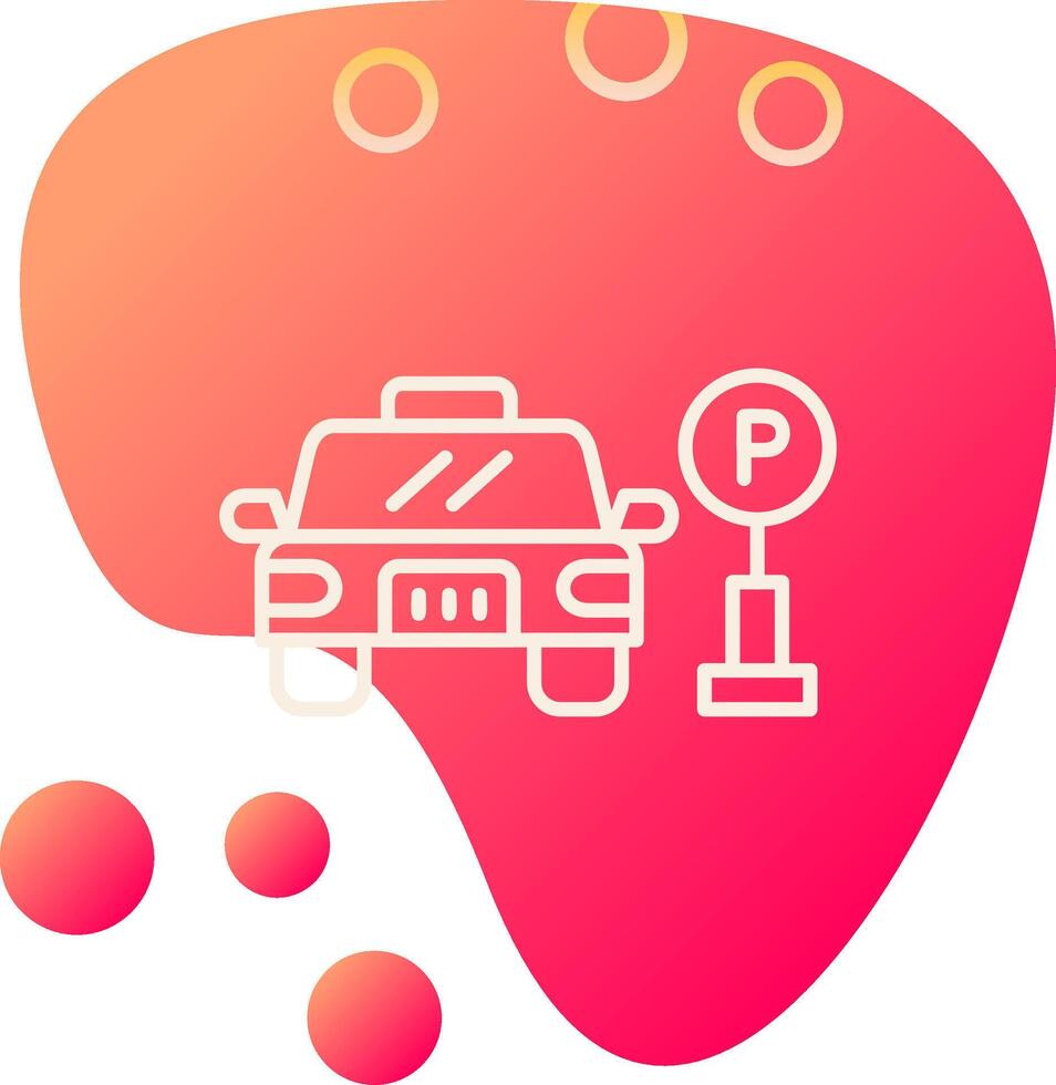 Parkplatz-Vektor-Symbol vektor