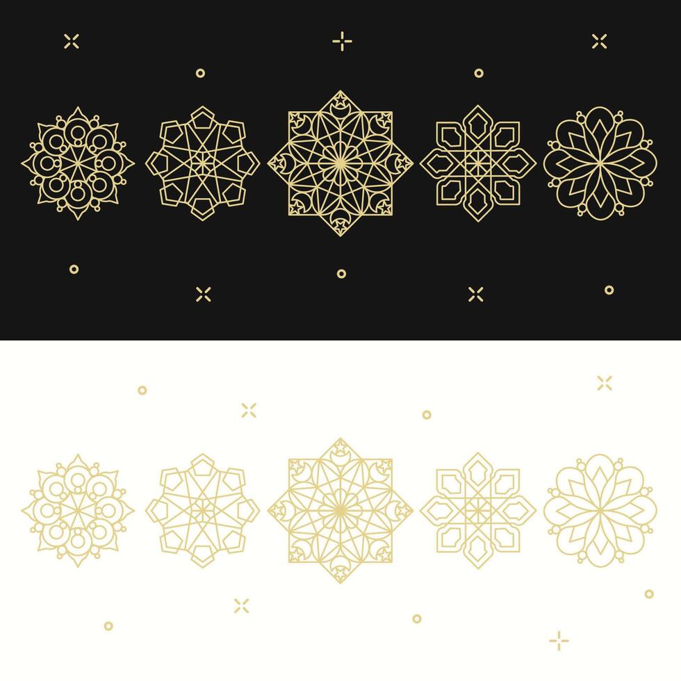 dekorativ arabicum stil emblem för lyx Produkter, hotell, butiker, Smycken, orientalisk kosmetika, restauranger, butiker och butiker vektor