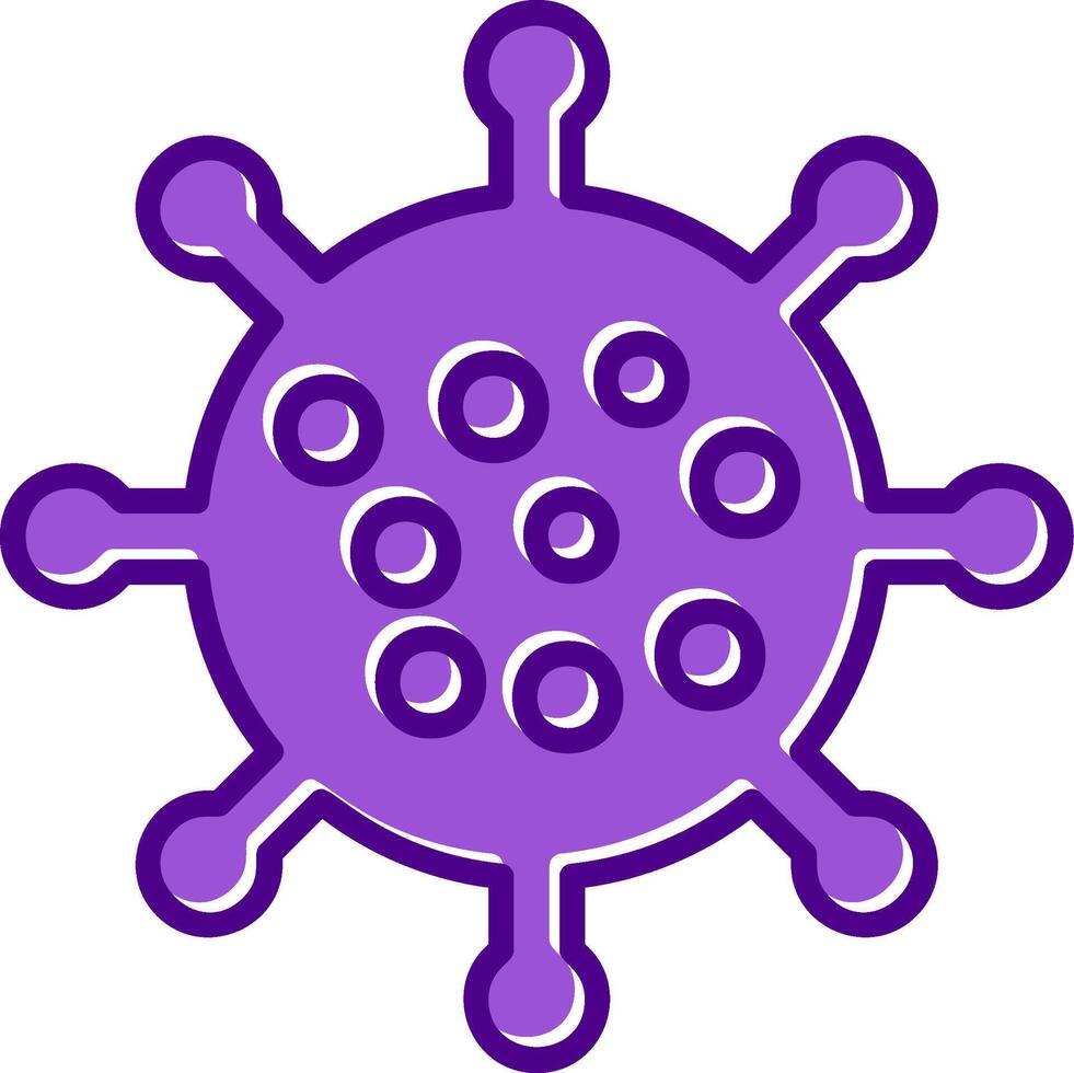 Virus-Vektor-Symbol vektor