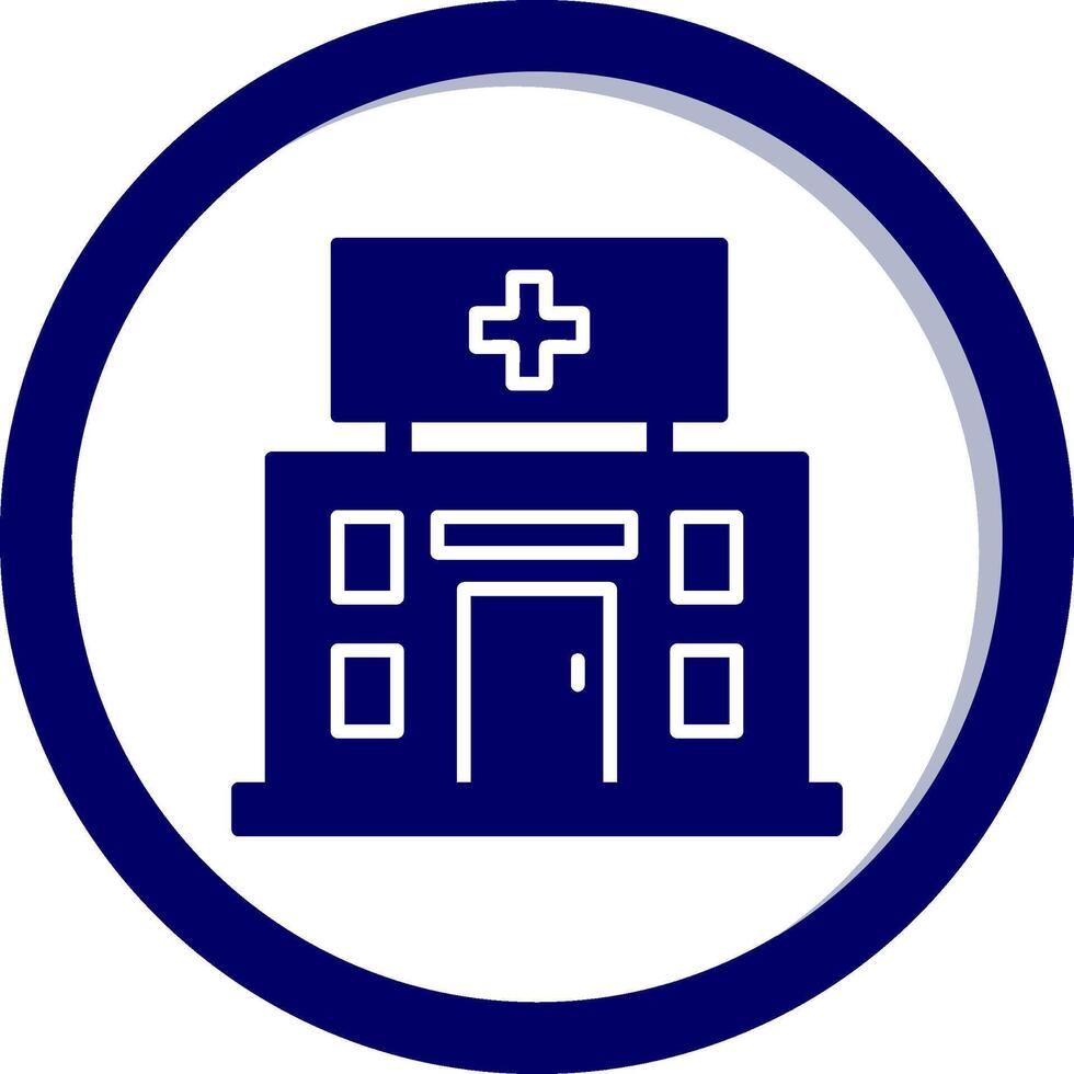 Klinik-Vektor-Symbol vektor