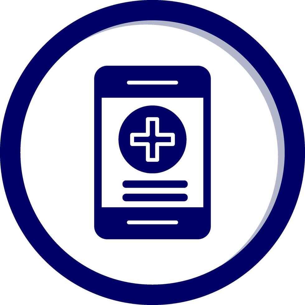 online Gesundheit Versicherung Vektor Symbol