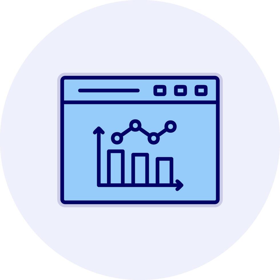 bar Diagram vektor ikon