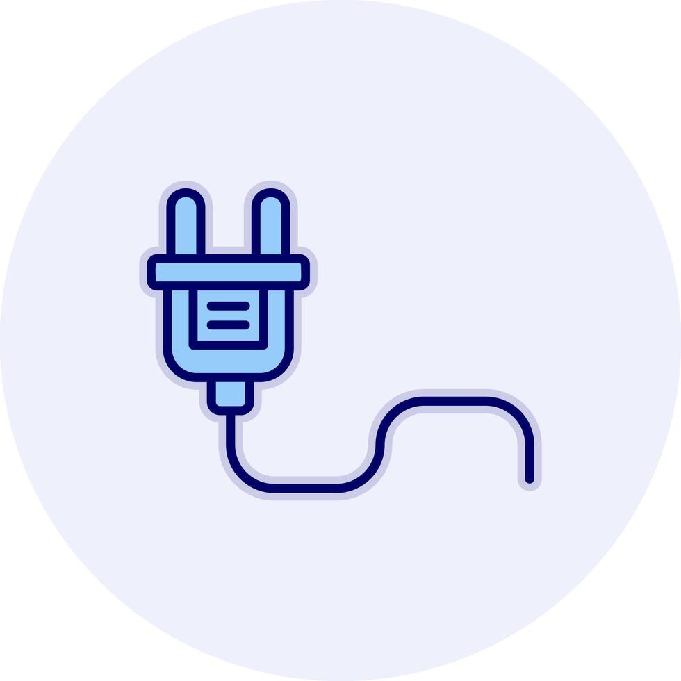 Plug-Vektor-Symbol vektor