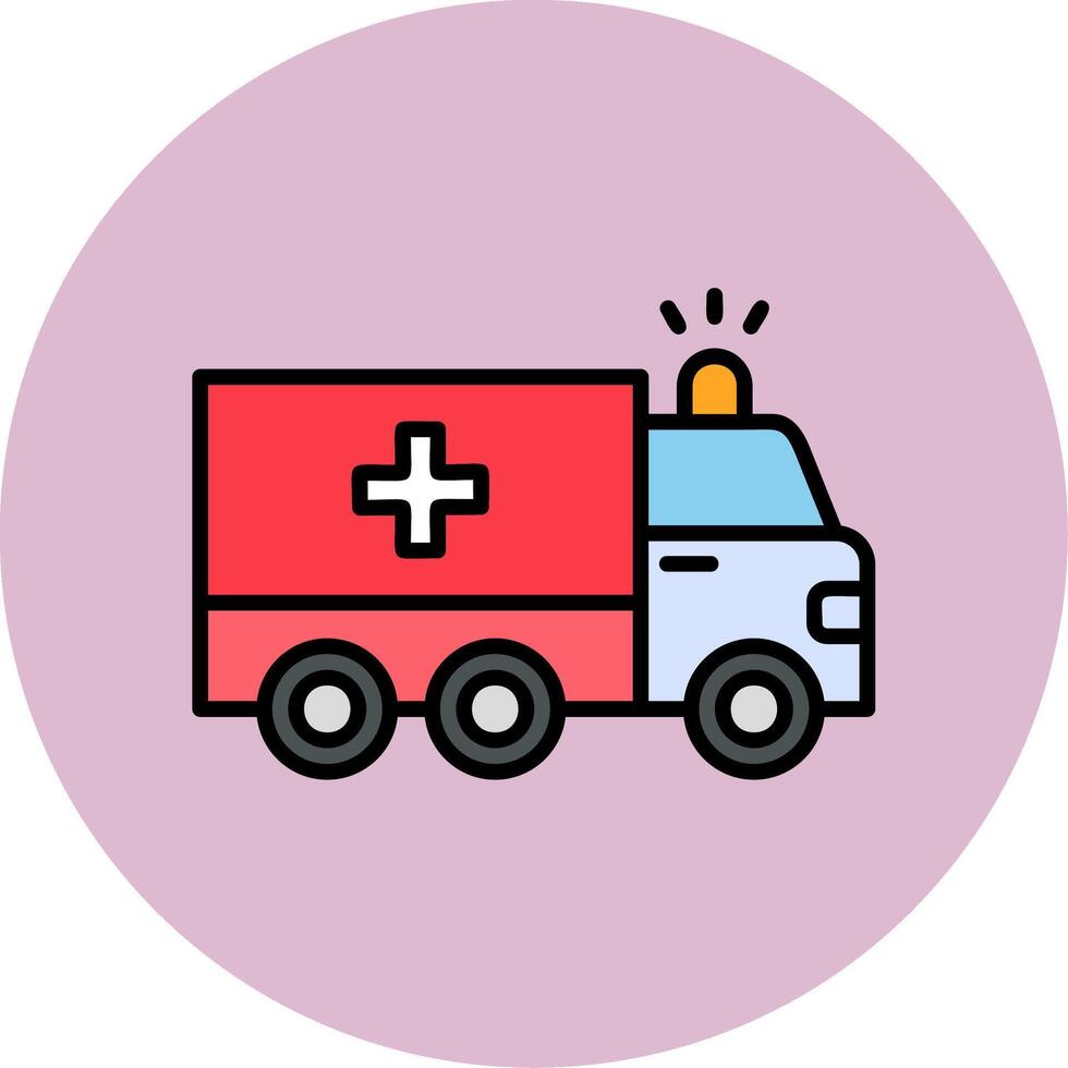 Krankenwagen-Vektor-Symbol vektor