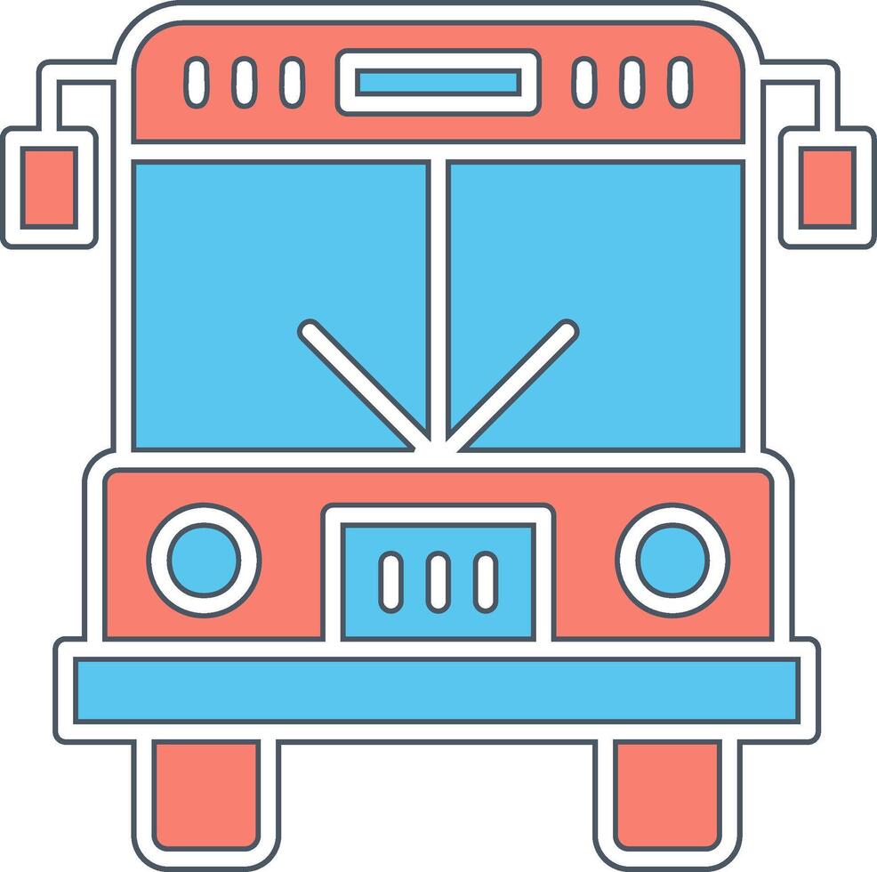 Bus-Vektor-Symbol vektor