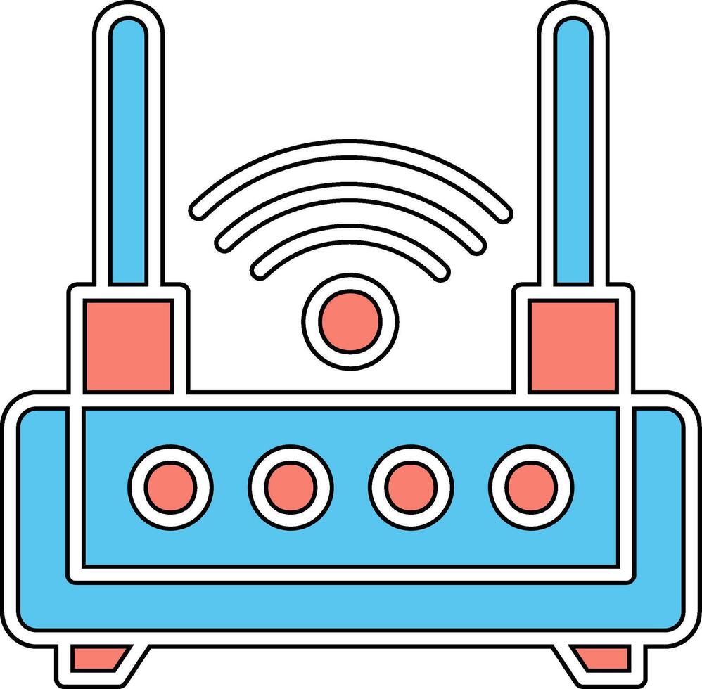 wiFi router vektor ikon