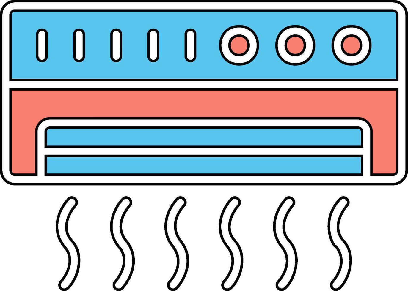 Klimatisierung Vektor Symbol