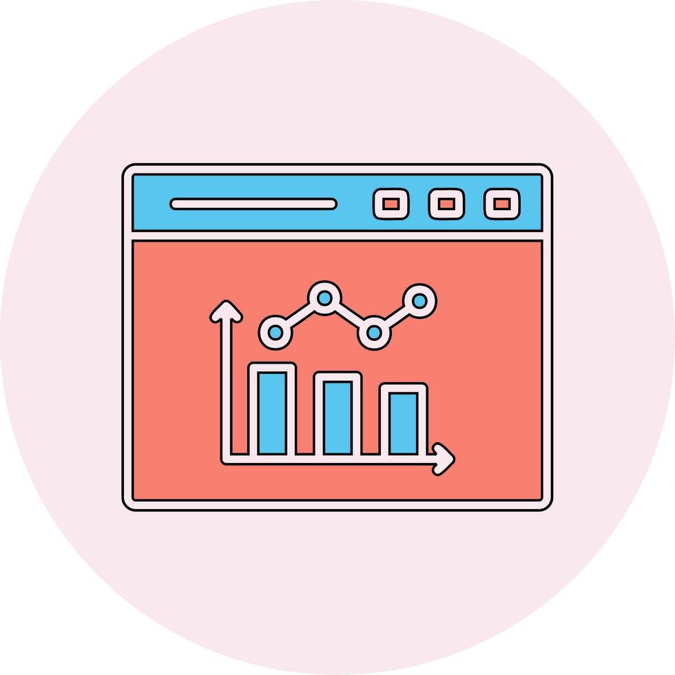 bar Diagram vektor ikon