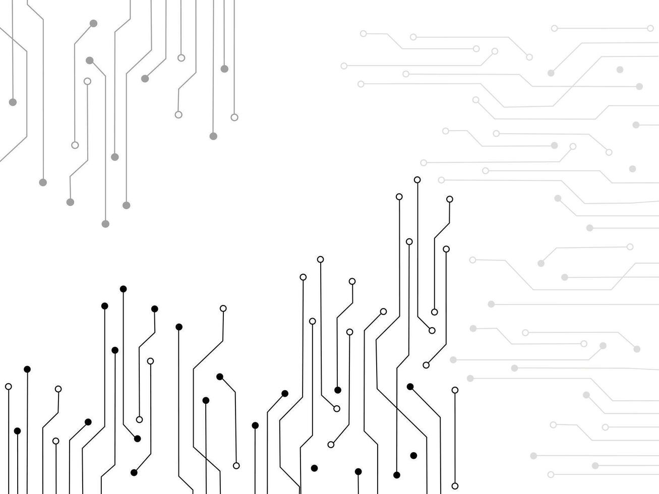 Schaltkreis Tafel Technologie Vektor