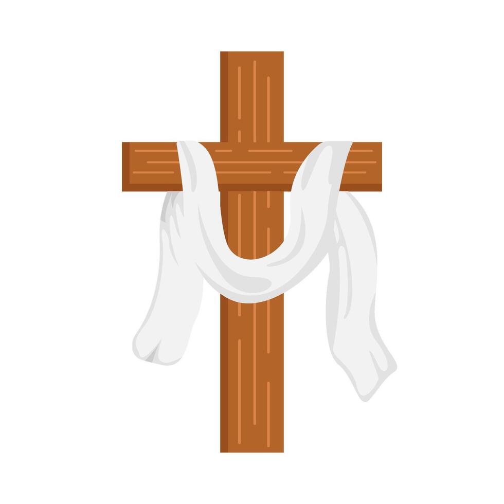 Christian Kreuz religiös Illustration vektor