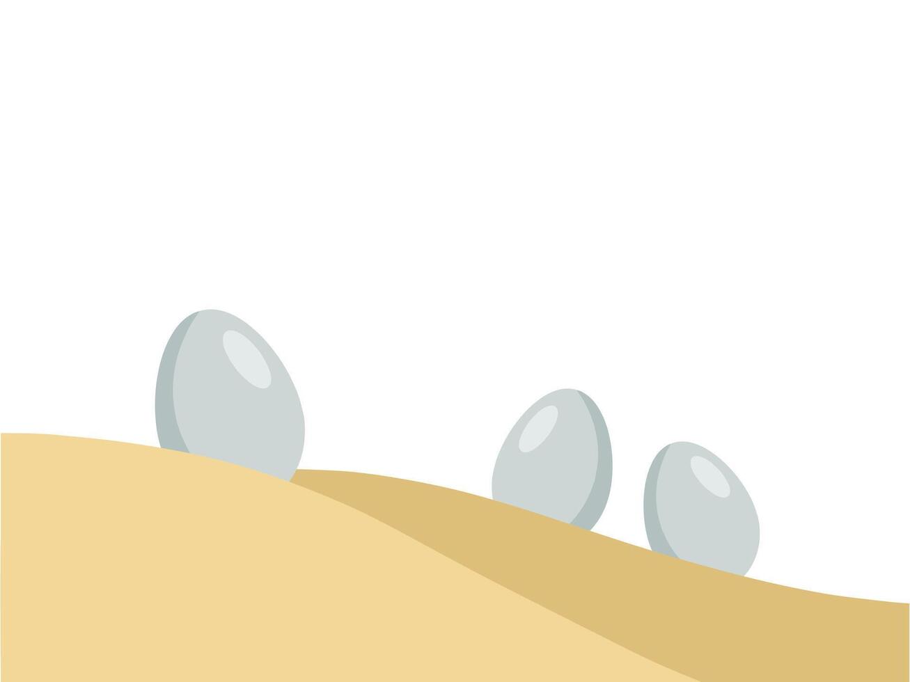 ram bakgrund påsk ägg illustration vektor