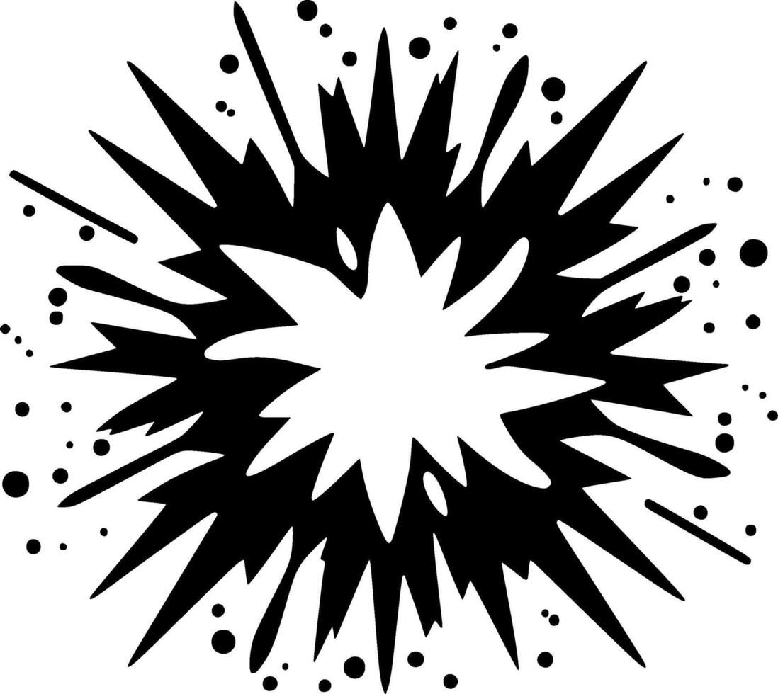 Explosion - - hoch Qualität Vektor Logo - - Vektor Illustration Ideal zum T-Shirt Grafik