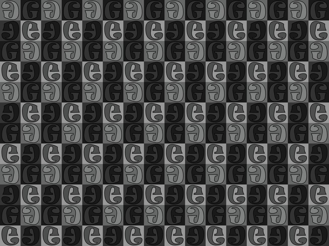 abstrakt retro Beschriftung schwarz und Weiß Hintergrund Muster vektor