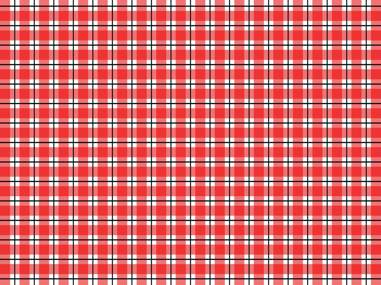 nahtlos Plaid Muster im rot und Weiß. Vektor Illustration.