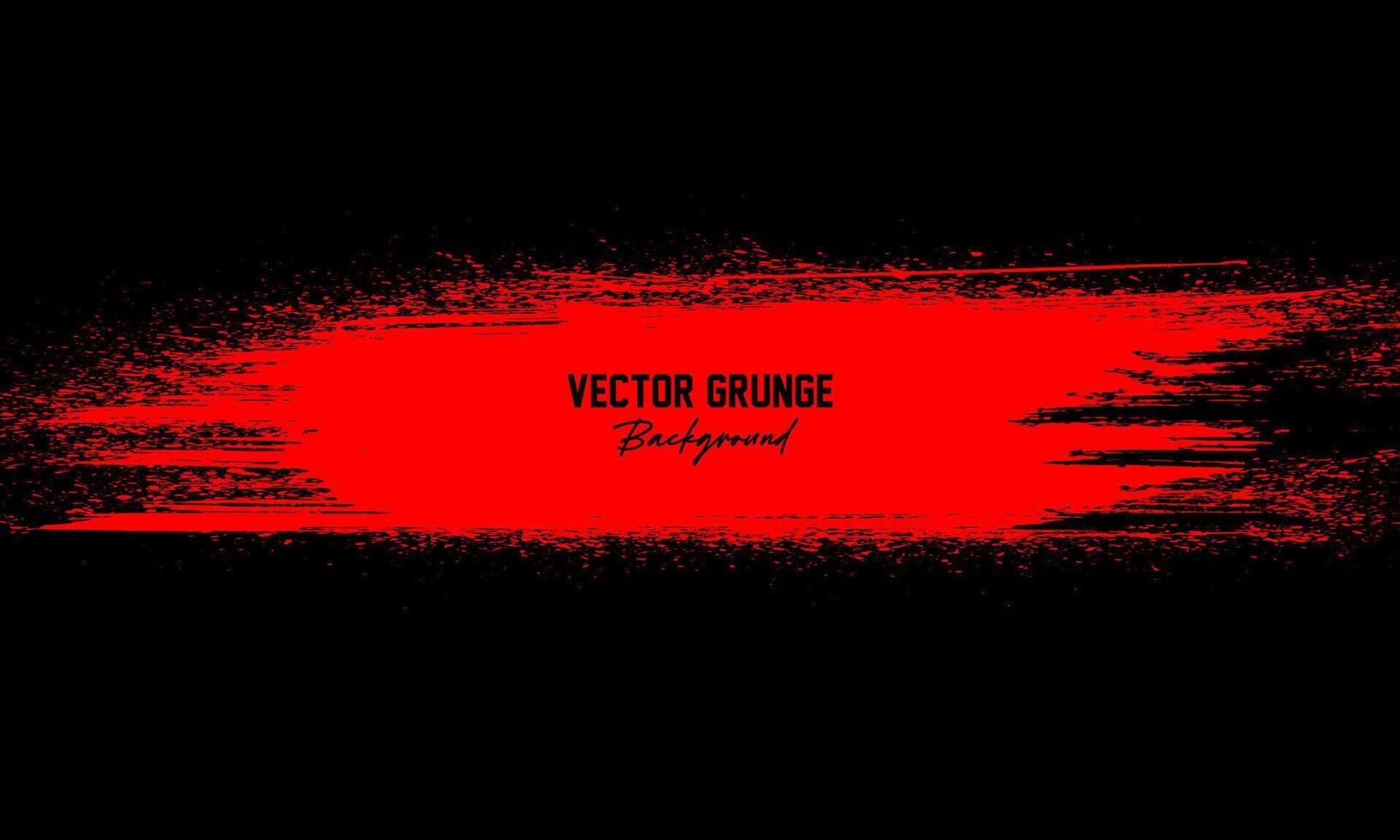 abstrakt schwarz rot Grunge Hintergrund Vektor