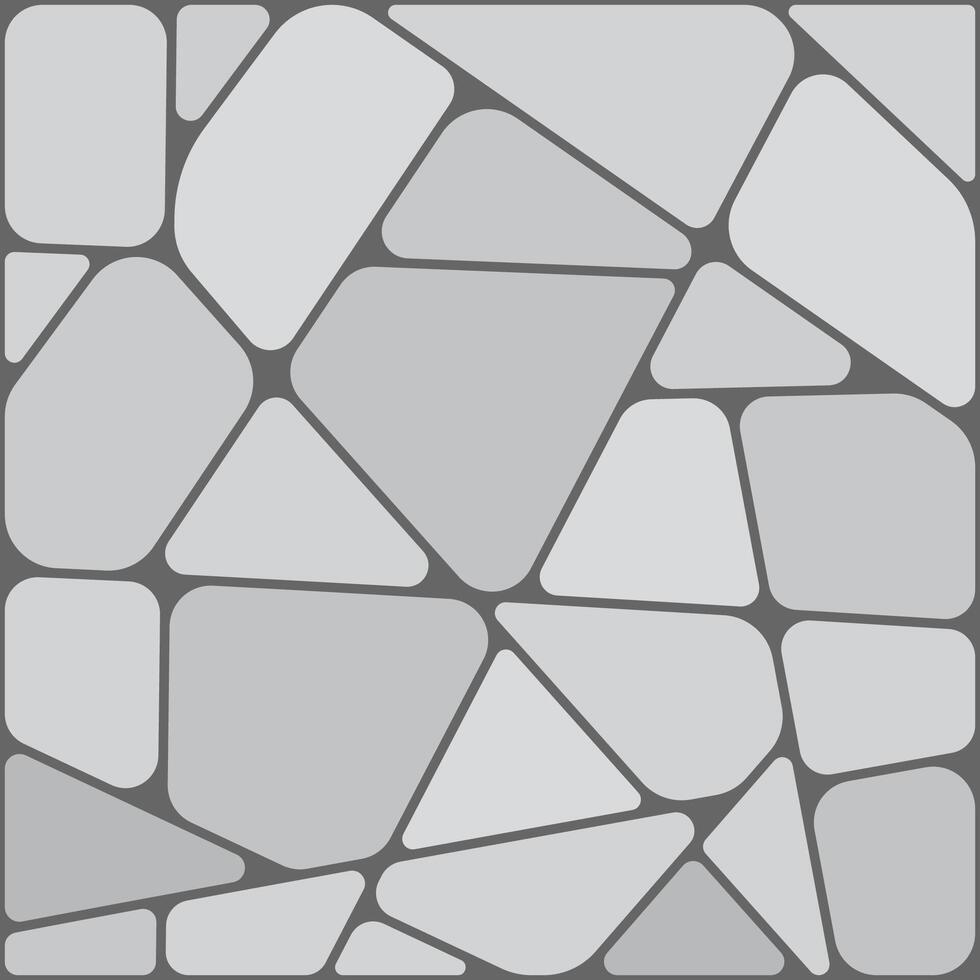 Granit Blöcke, Pflaster Muster zum Straße vektor