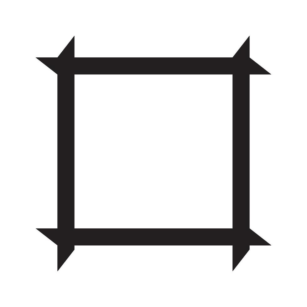 Rahmen Symbol Vektor