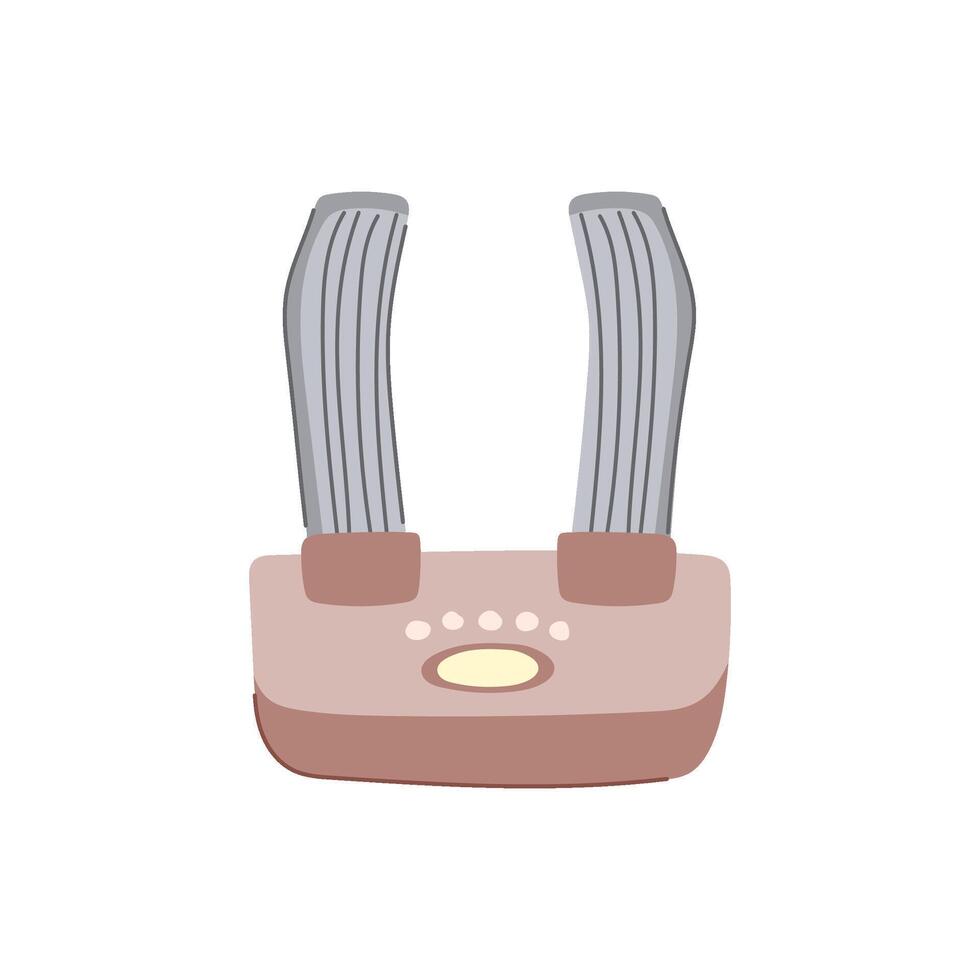 Gerät Schuh Trockner elektrisch Karikatur Vektor Illustration