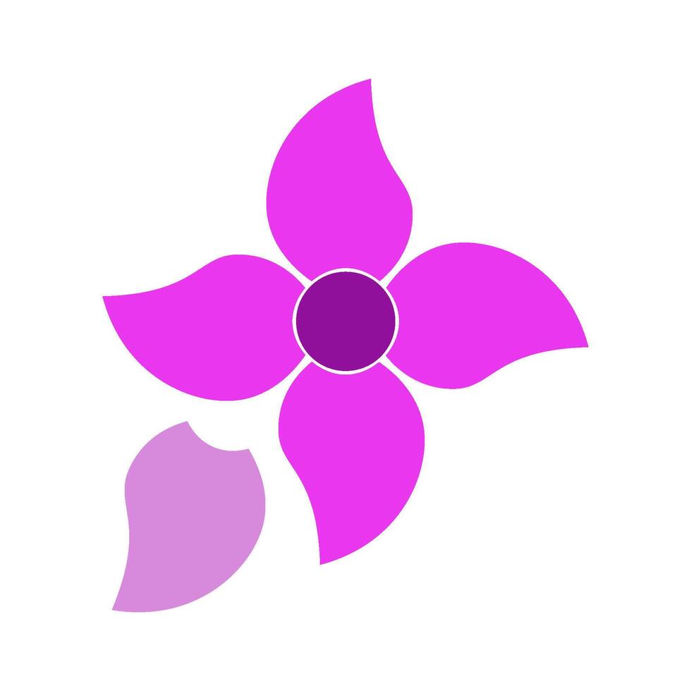 blomma ikon illustration vektor