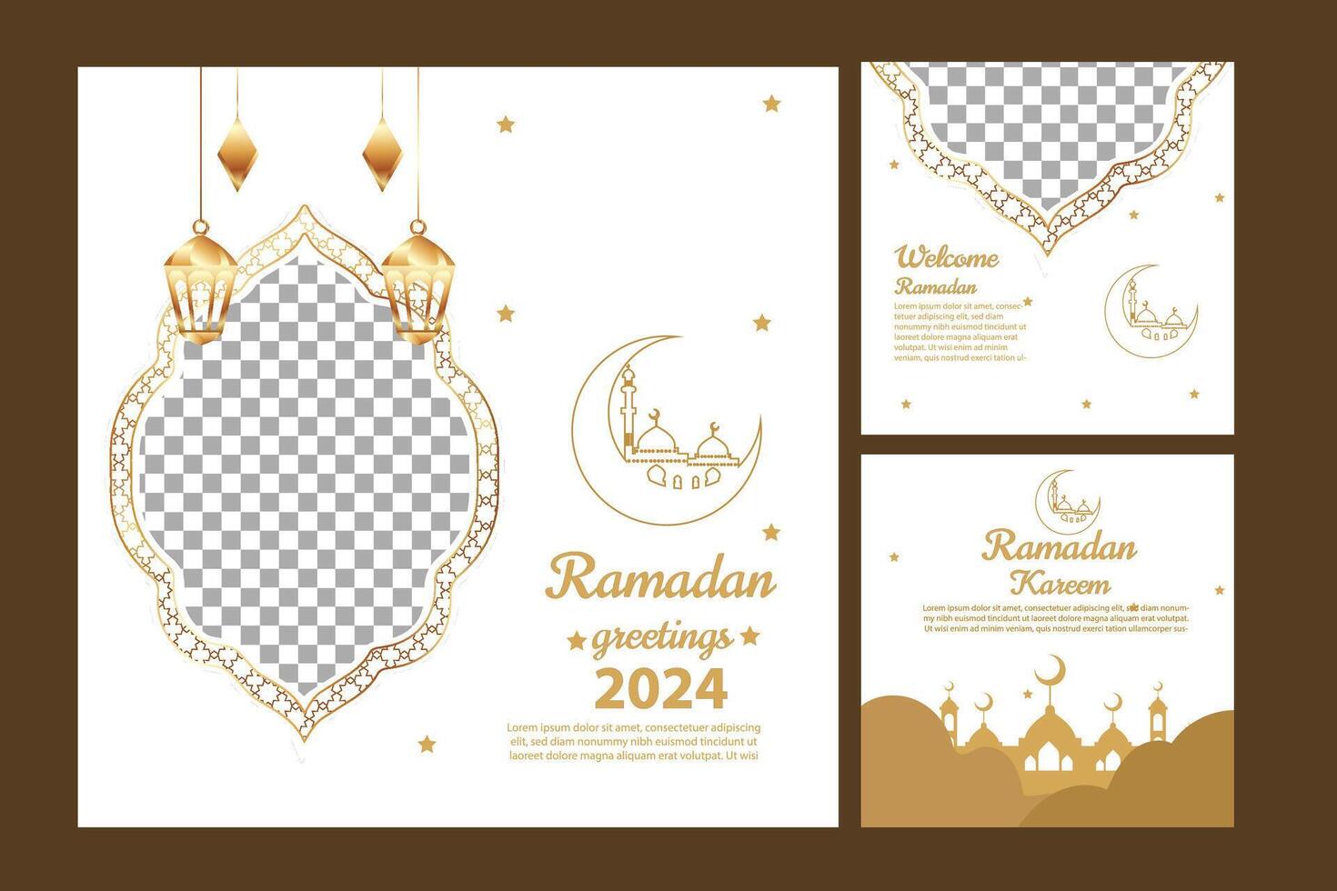 Ramadan kareem Hintergrund, Gruß Banner Ramadan islamisch Ornament Hintergrund Design mit Lampe, Laterne, bunt Sozial Medien Banner, Beförderung vektor