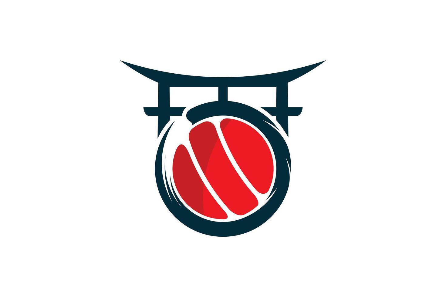 japanisch Essen Logo Design mit modern Konzept vektor