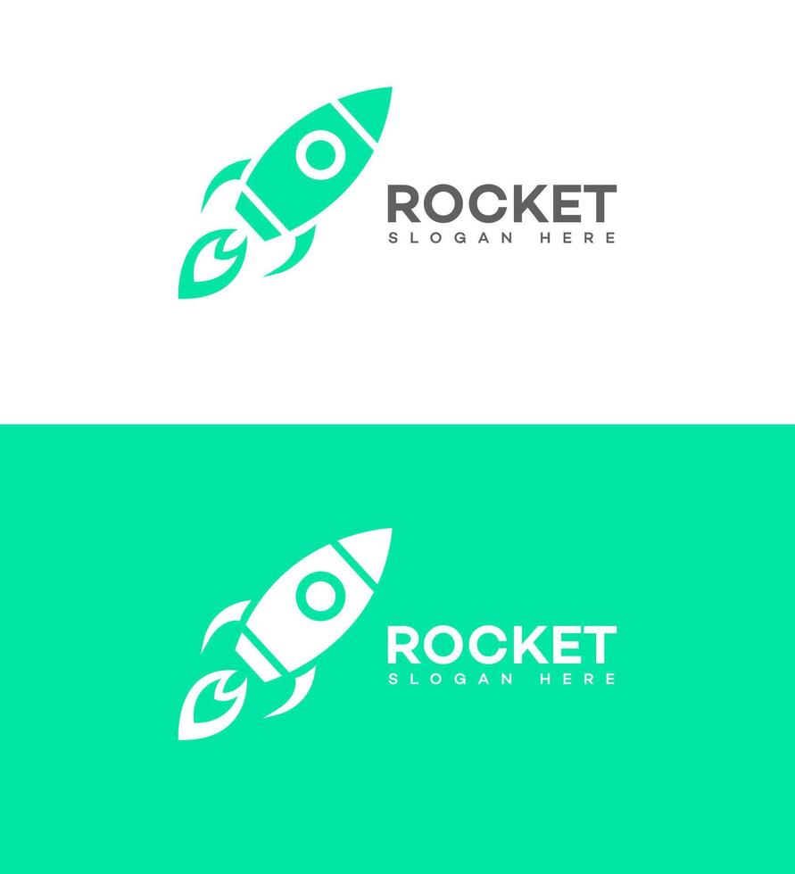 Rakete Logo Symbol Marke Identität Zeichen Symbol vektor