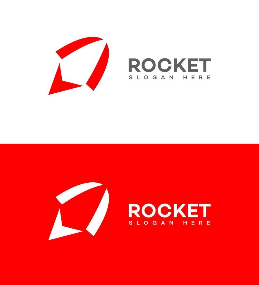 Rakete Logo Symbol Marke Identität Zeichen Symbol vektor