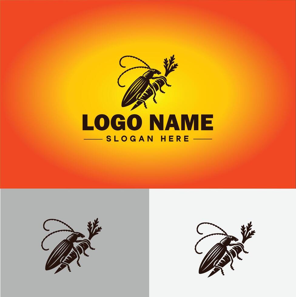 Rüsselkäfer Insekt Pest Logo Vektor Kunst Symbol Grafik zum Geschäft Marke Symbol Rüsselkäfer Logo Vorlage
